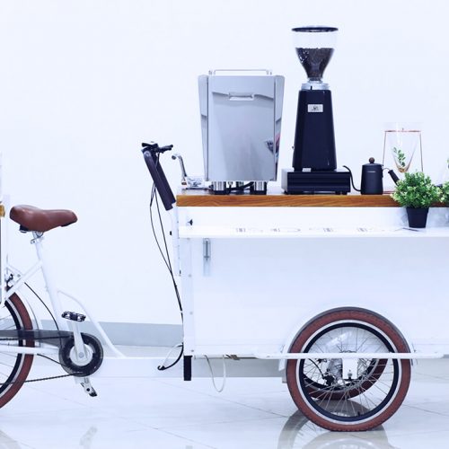 Use Vending Carts to Sell Hot Dogs, Popcorn, Coffee, and Snacks Outside or at Events