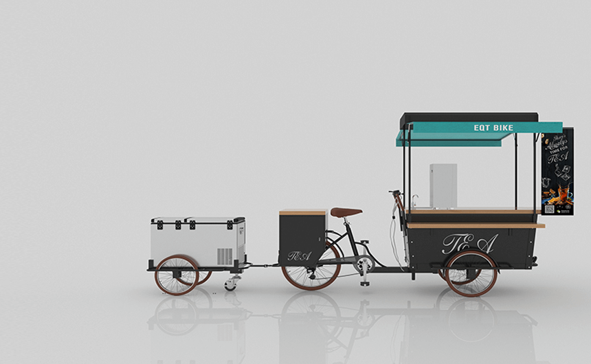 EQT Food Bike Is A Mature, Very Attractive Model.