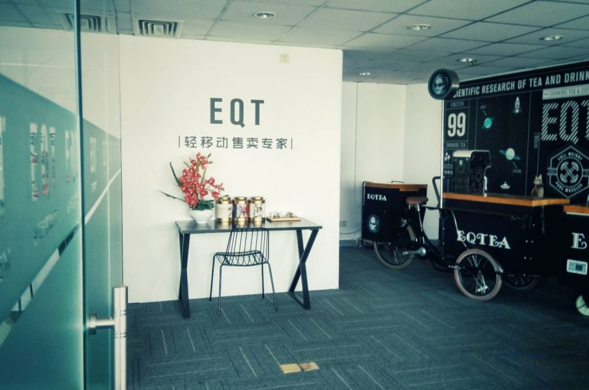 EQT Electric Mobile Cafe Bike For Outdoor Business Plan